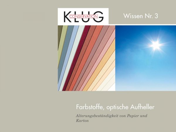 Farbstoffe und optische Aufheller